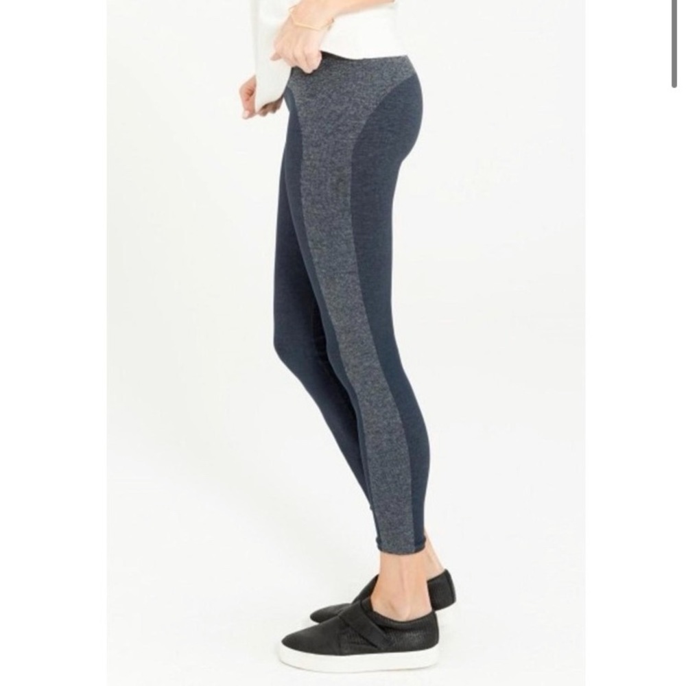 spanx • marled seamless leggings in size xl